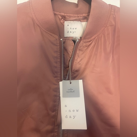 NWT A New Day Blush pink bomber jacket. - Picture 3 of 7